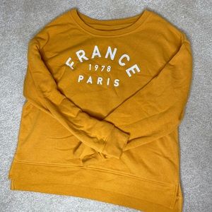 Mustard Sweatshirt from Target Never Worn